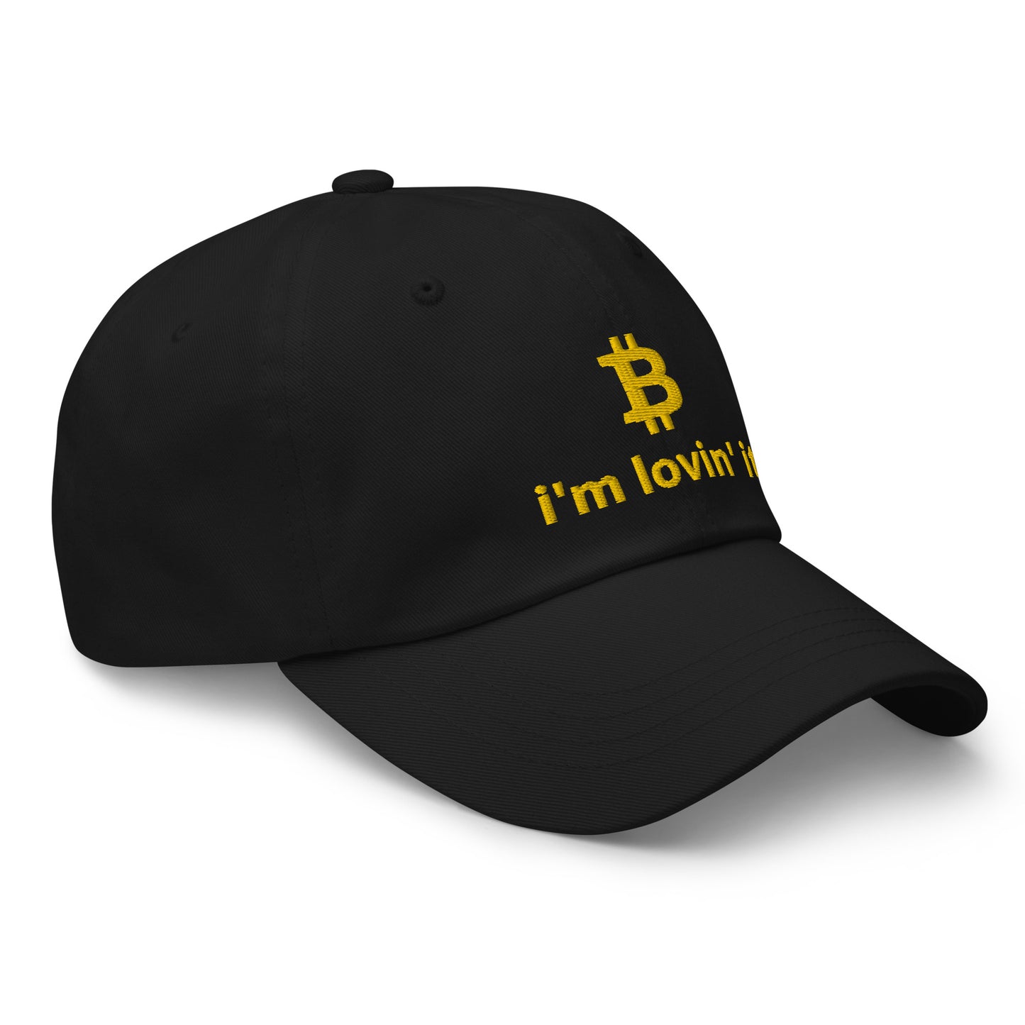 BITCOIN I'M LOVIN' IT Comfort Basecap
