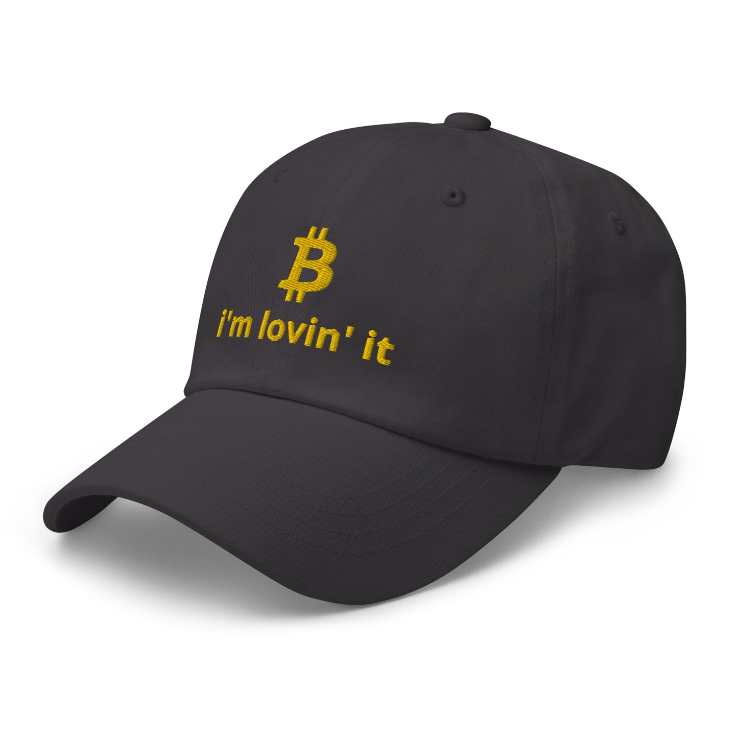 BITCOIN I'M LOVIN' IT Comfort Basecap