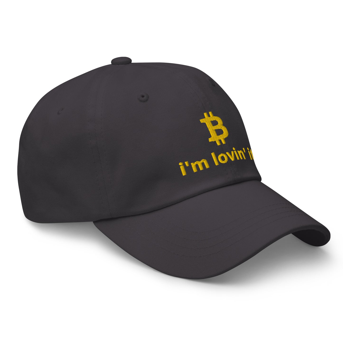 BITCOIN I'M LOVIN' IT Comfort Basecap