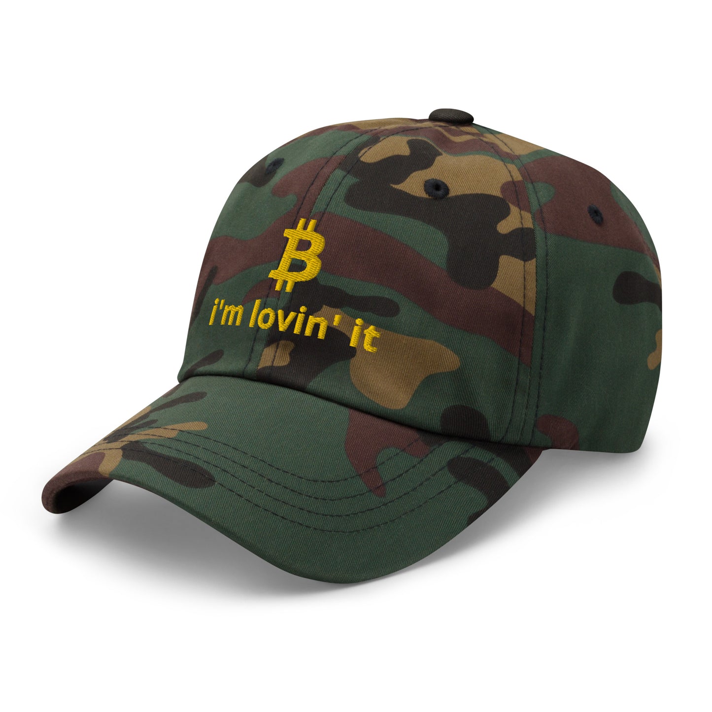 BITCOIN I'M LOVIN' IT Comfort Basecap