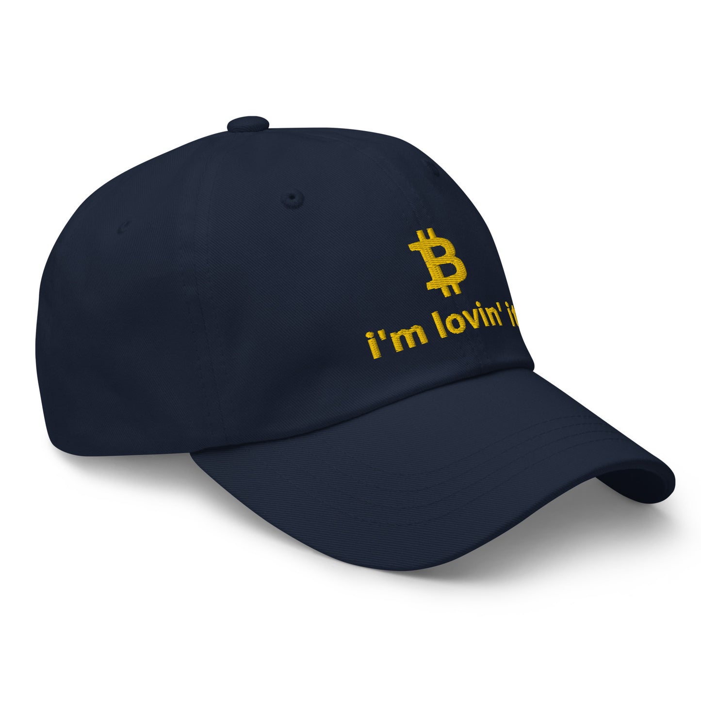 BITCOIN I'M LOVIN' IT Comfort Basecap