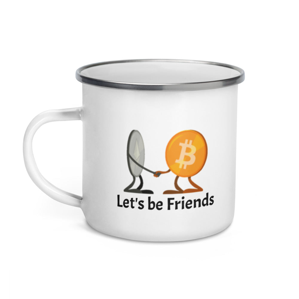 CRYPTO FRIENDS Emailletasse