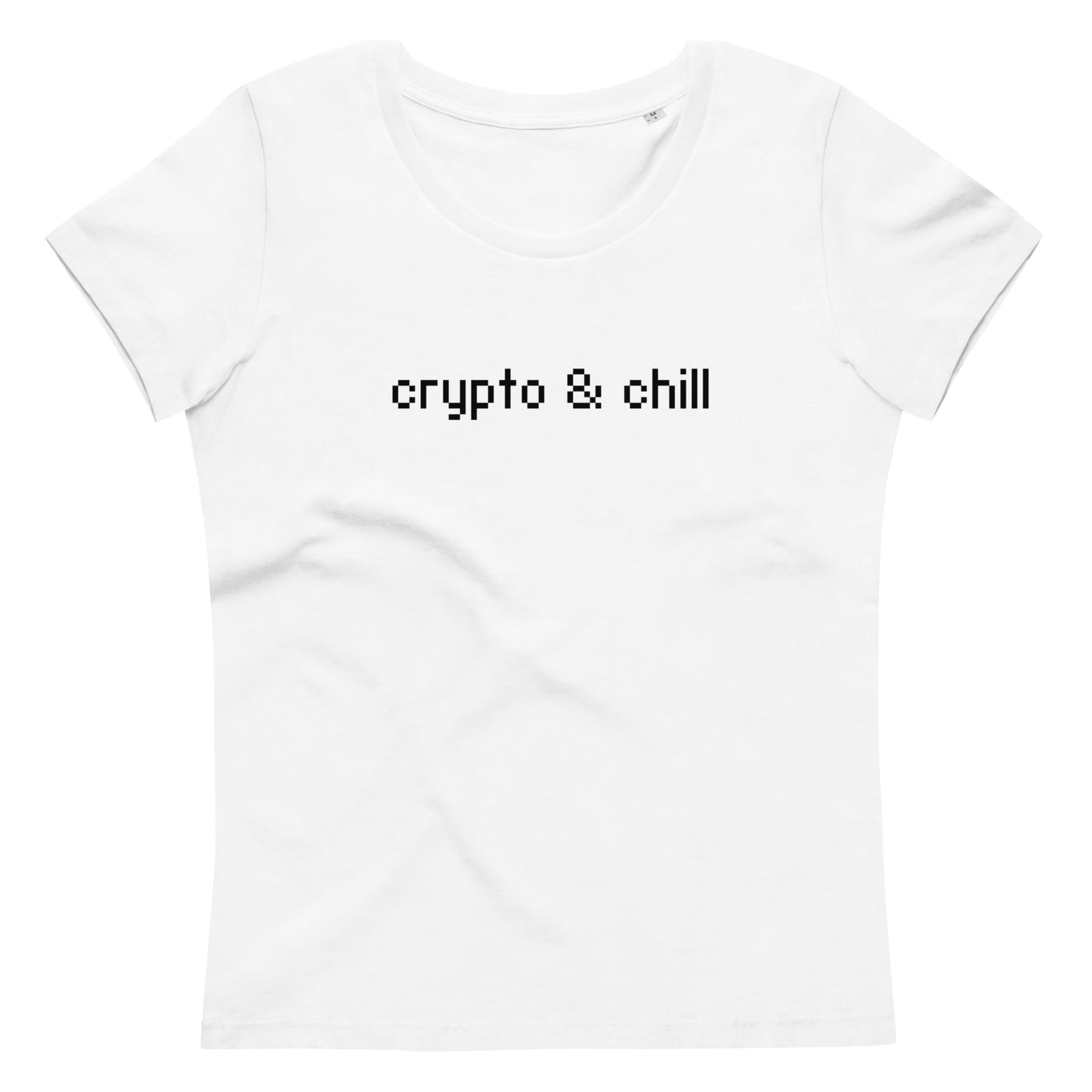 CRYPTO & CHILL T-Shirt für Damen Slim Fit