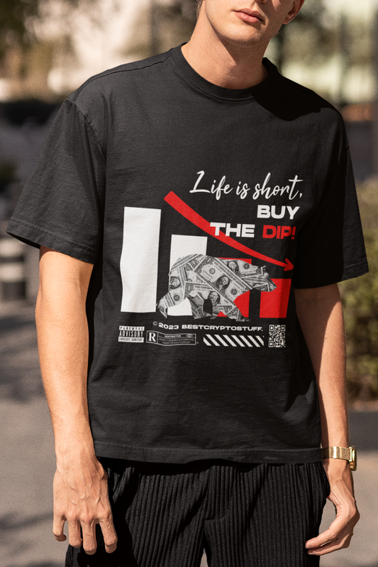 LIFE IS SHORT Oversize T-Shirt