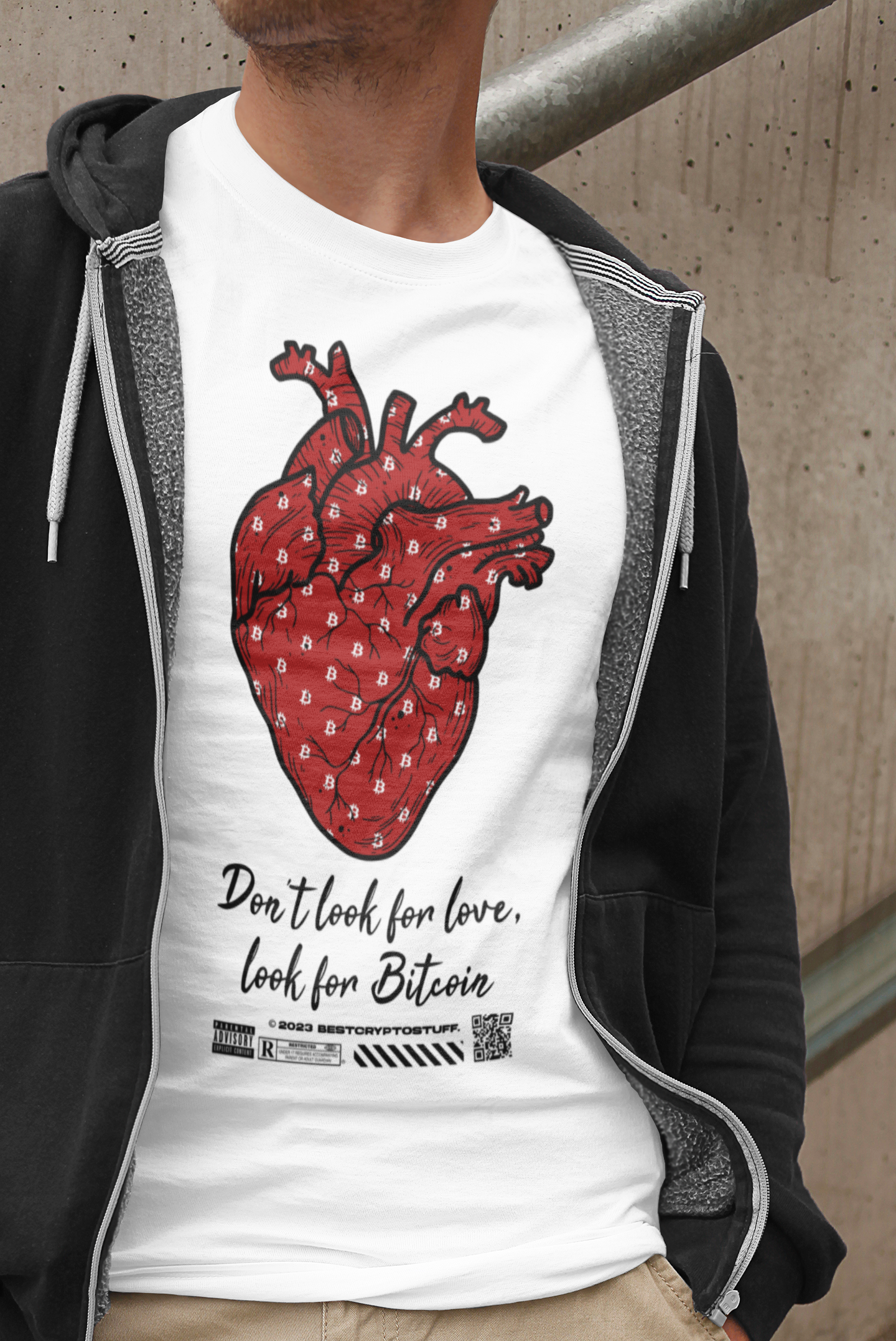 DON'T LOOK FOR LOVE Oversize T-Shirt