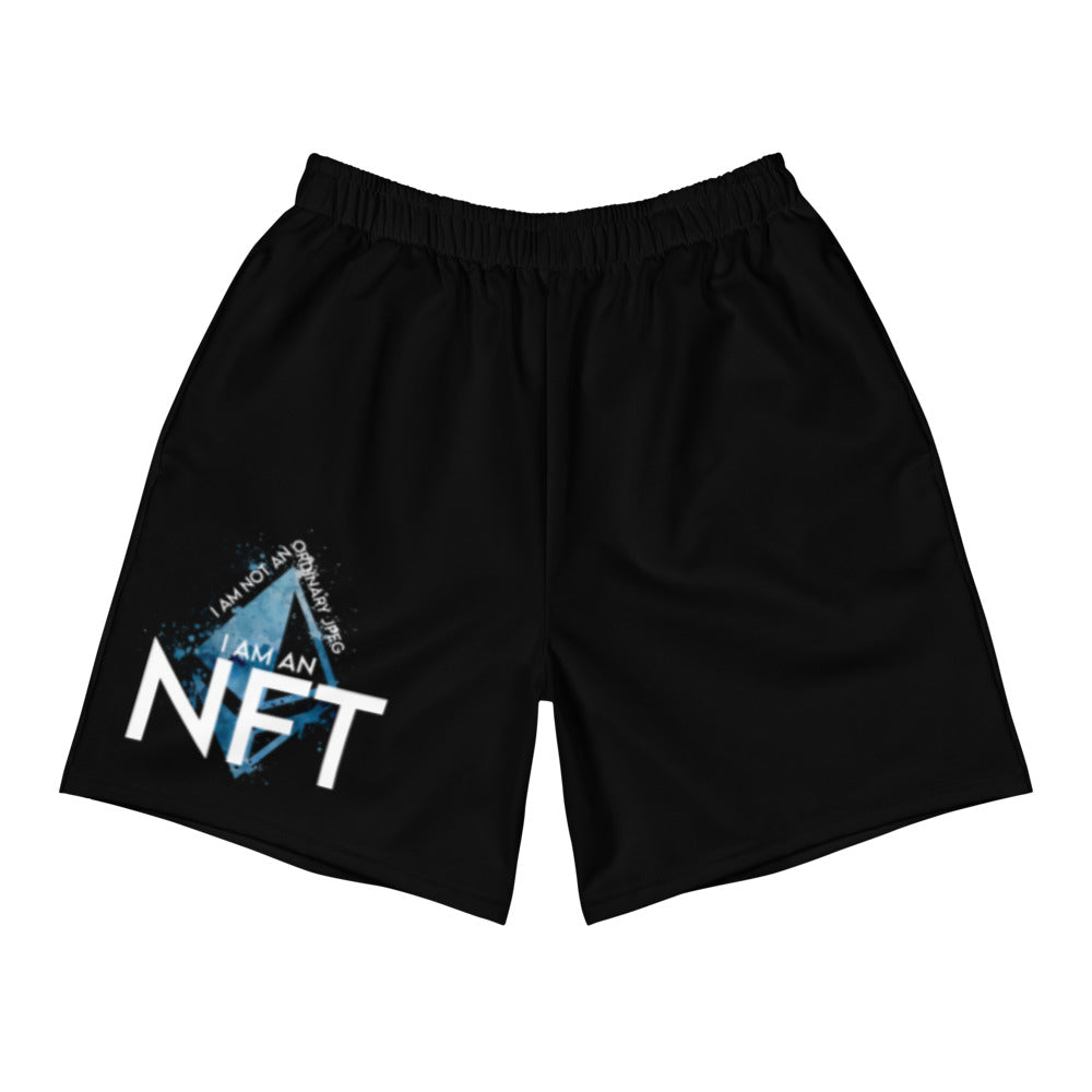 I'M AN NFT Lange Allover-Sport-Shorts