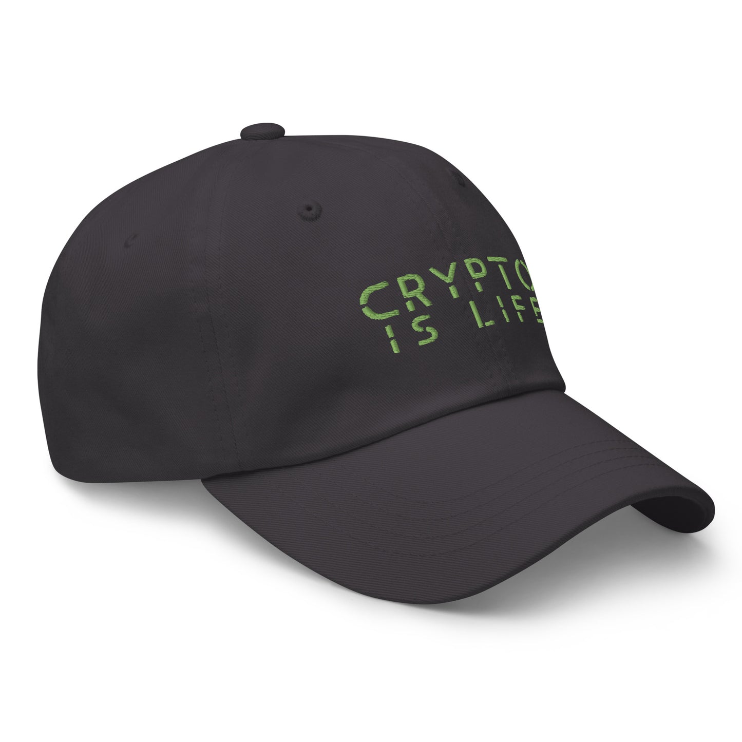 CRYPTO IS LIFE Comfort Basecap