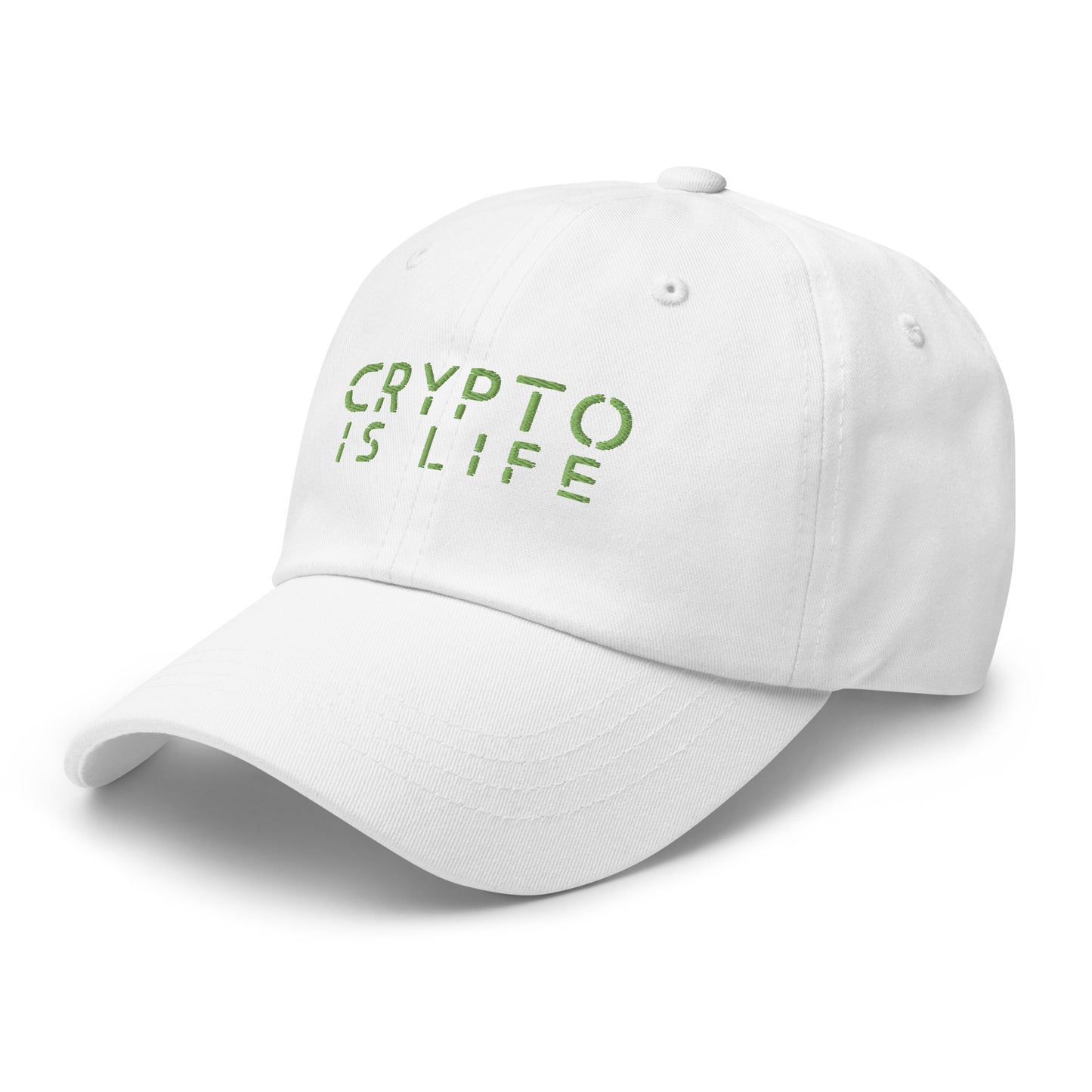 CRYPTO IS LIFE Comfort Basecap