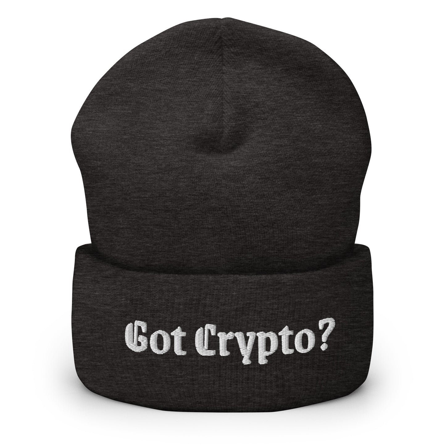 GOT CRYPTO - Mütze mit Umschlag bestickt