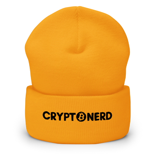 CRYPTONERD - Mütze mit Umschlag bestickt