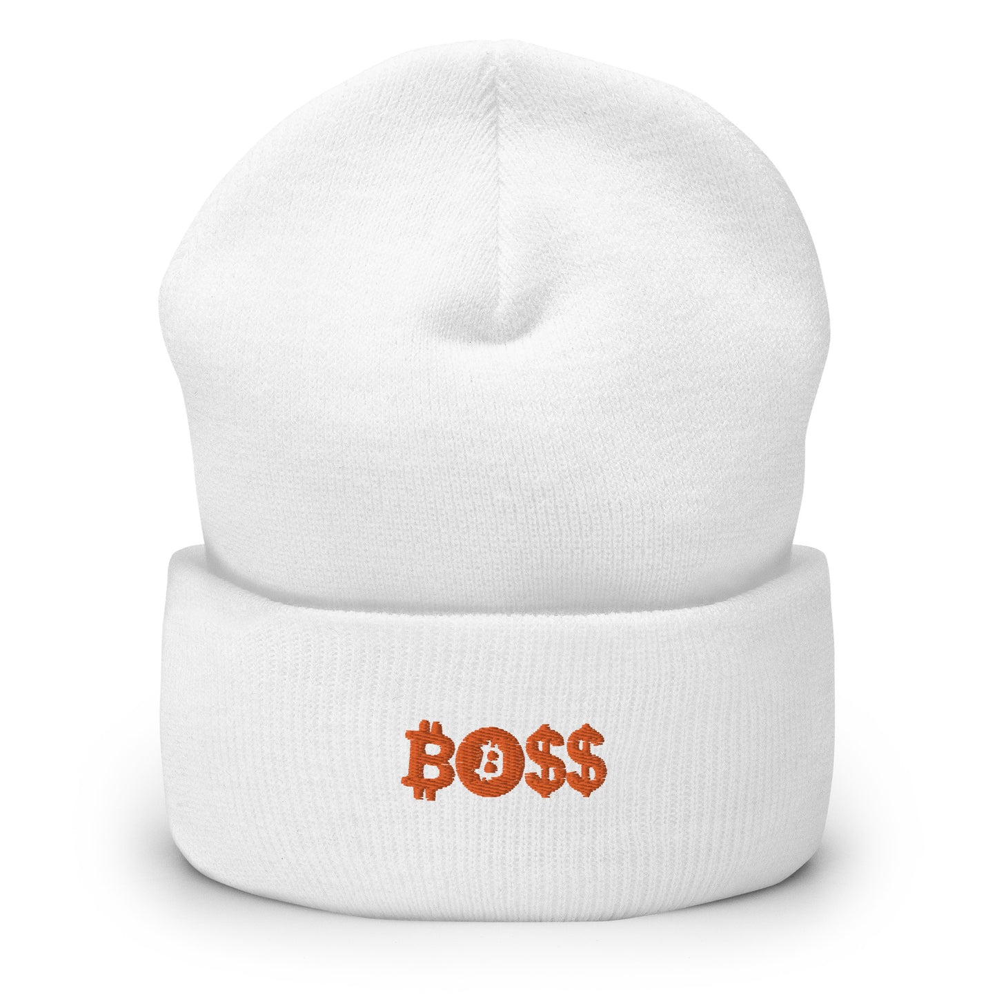BITCOIN BOSS - Mütze mit Umschlag bestickt