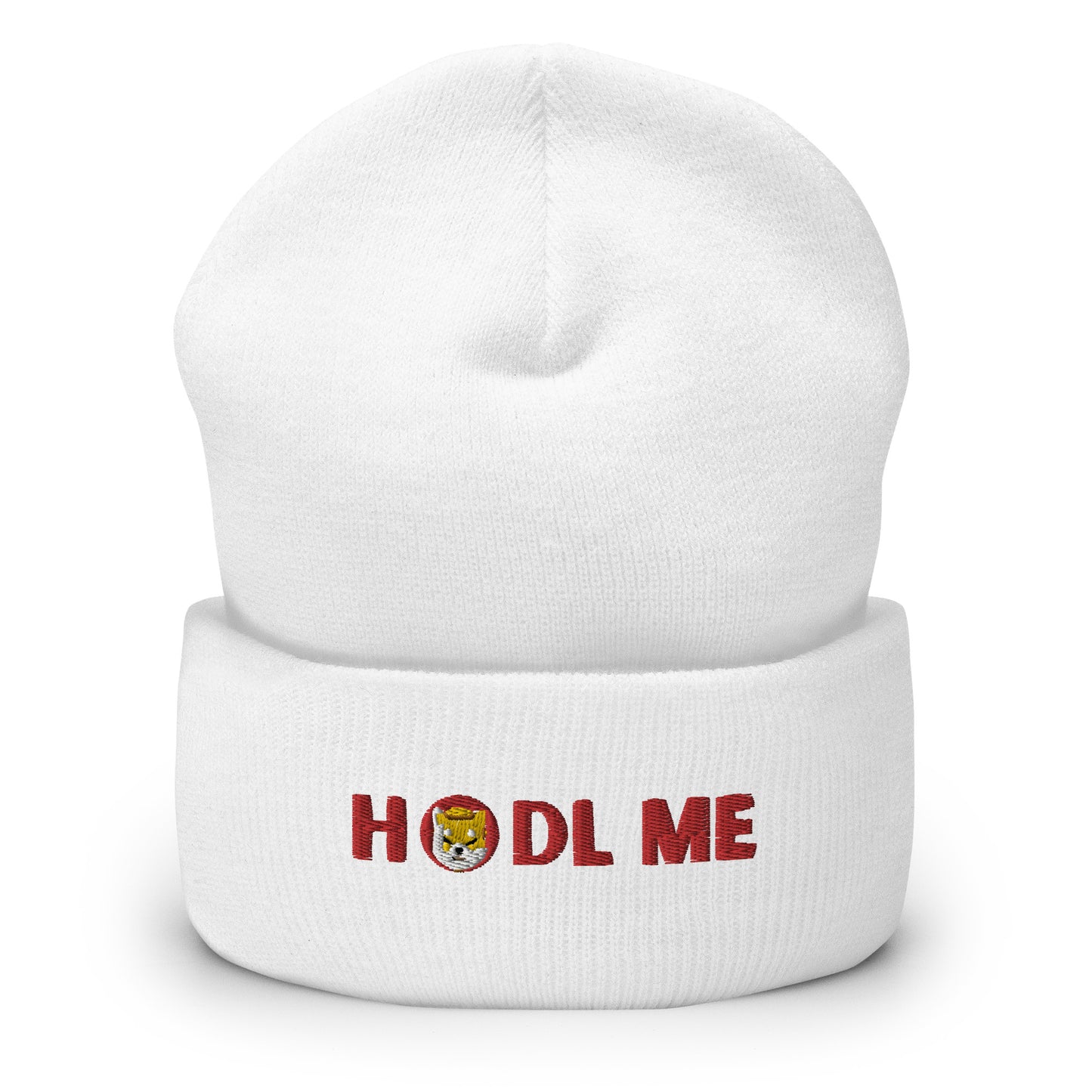 HODL ME SHIB - Mütze mit Umschlag bestickt