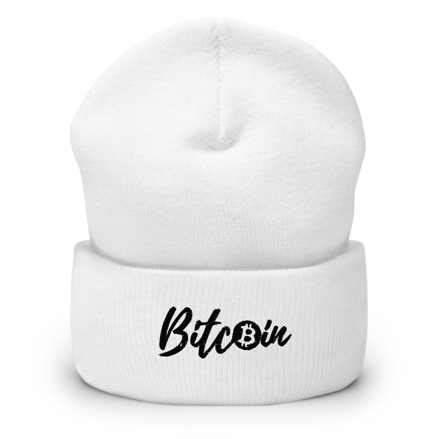 BITCOIN - Mütze mit Umschlag bestickt