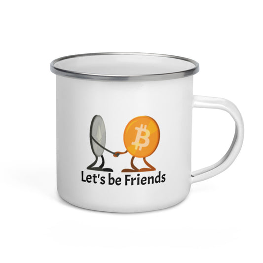 CRYPTO FRIENDS Emailletasse