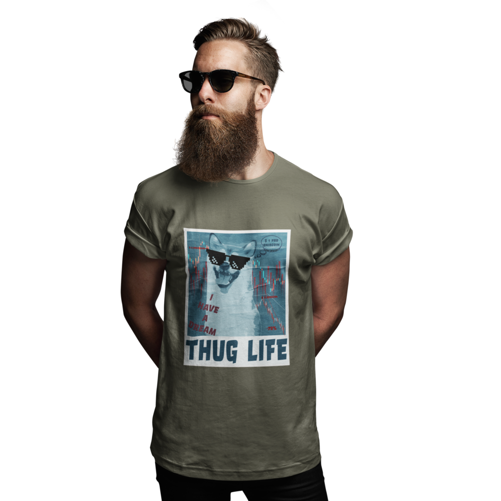 SHIB THUG LIFE T-Shirt