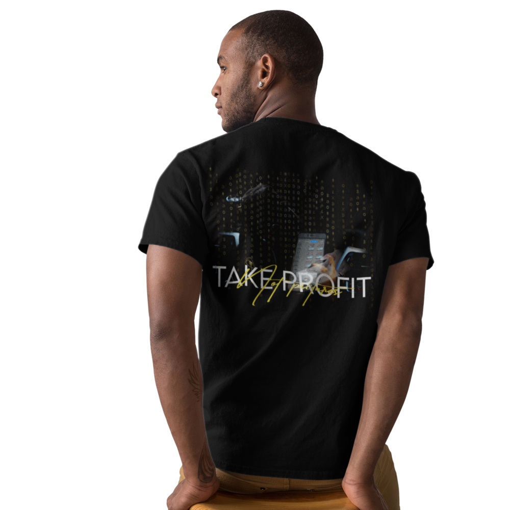 TAKE PROFIT YELLOW Backprint Oversize T-Shirt