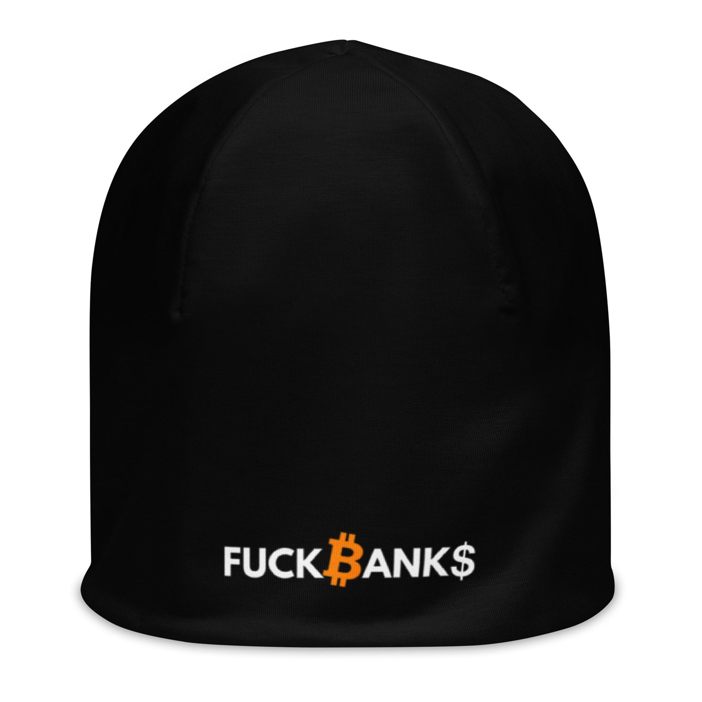 FUCK BANKS -Mütze bestickt