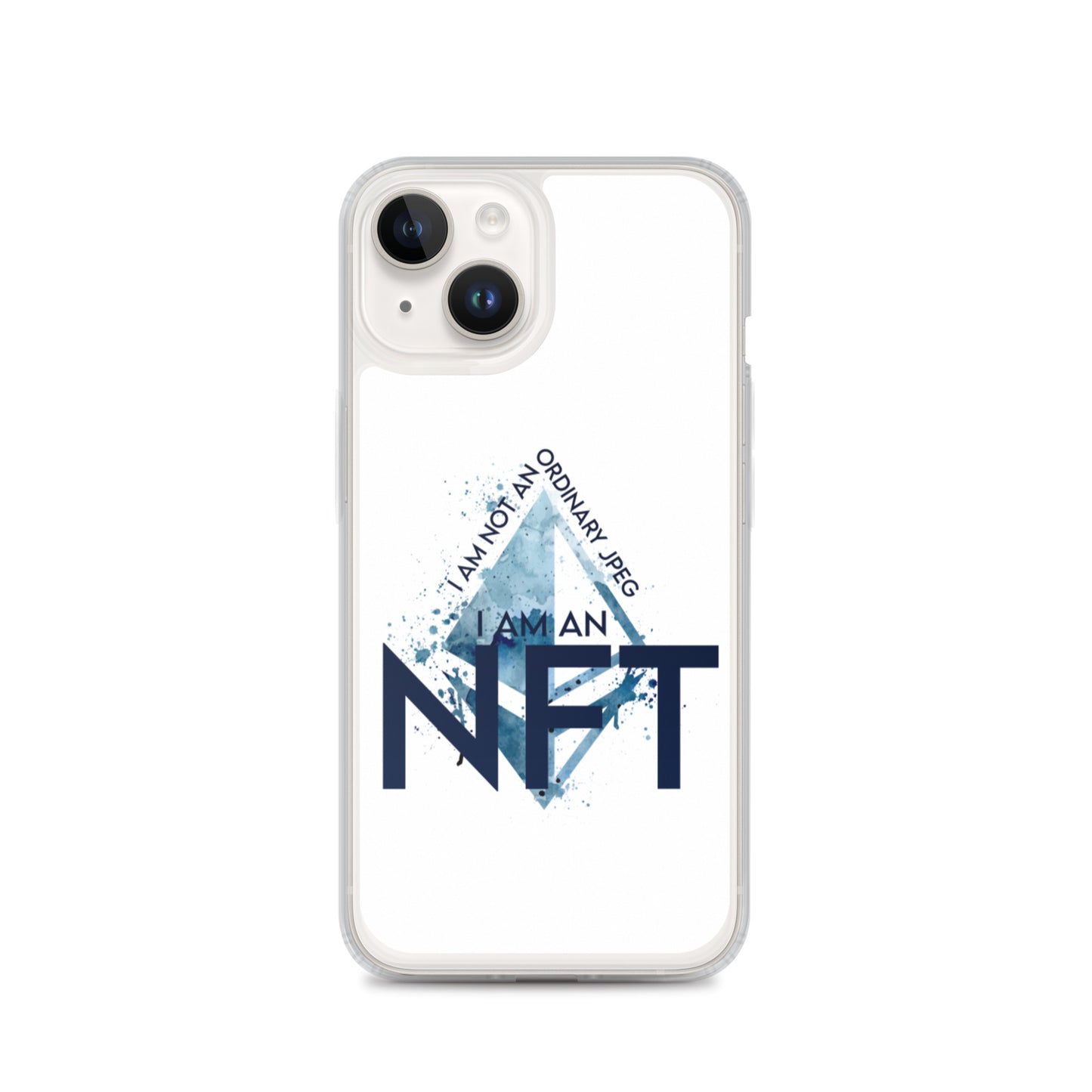 I'M AN NFT iPhone Case weiss