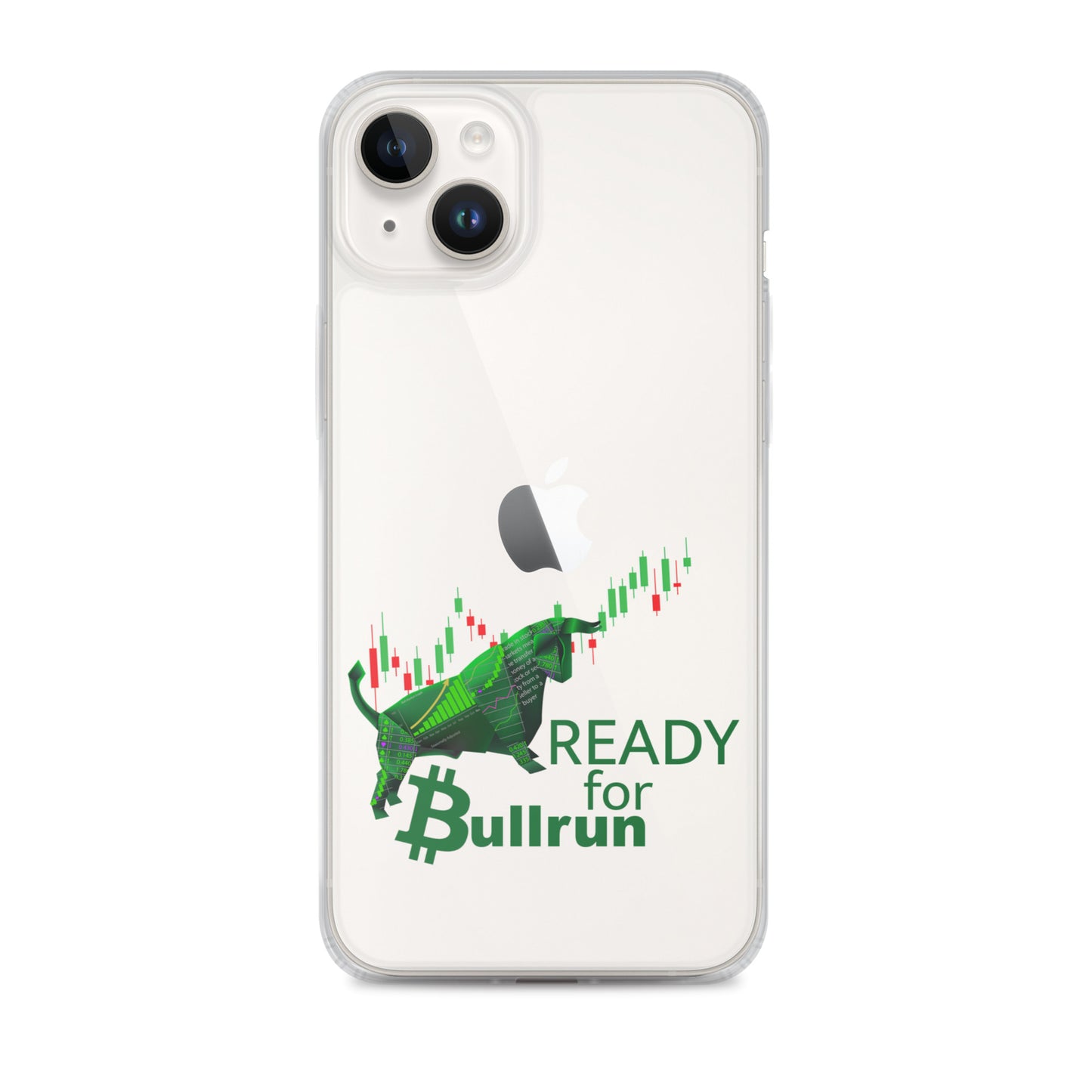 READY FOR BULLRUN iPhone Case transparent