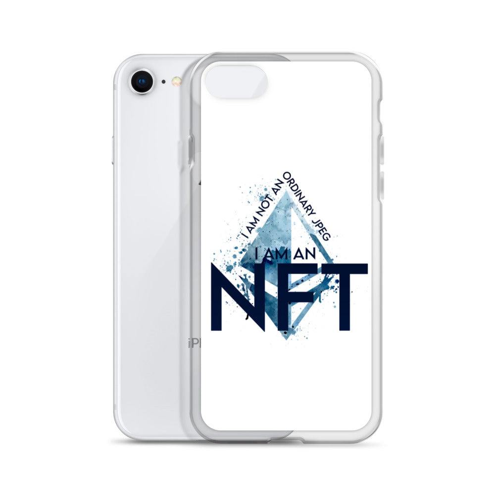 I'M AN NFT iPhone Case weiss