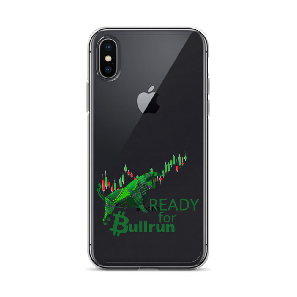 READY FOR BULLRUN iPhone Case transparent