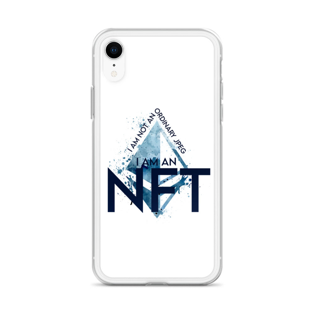 I'M AN NFT iPhone Case weiss