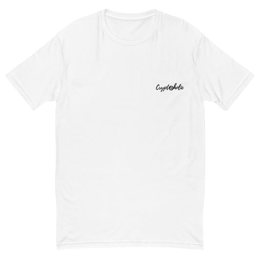 CRYPTOHOLIC T-Shirt bestickt Slim Fit