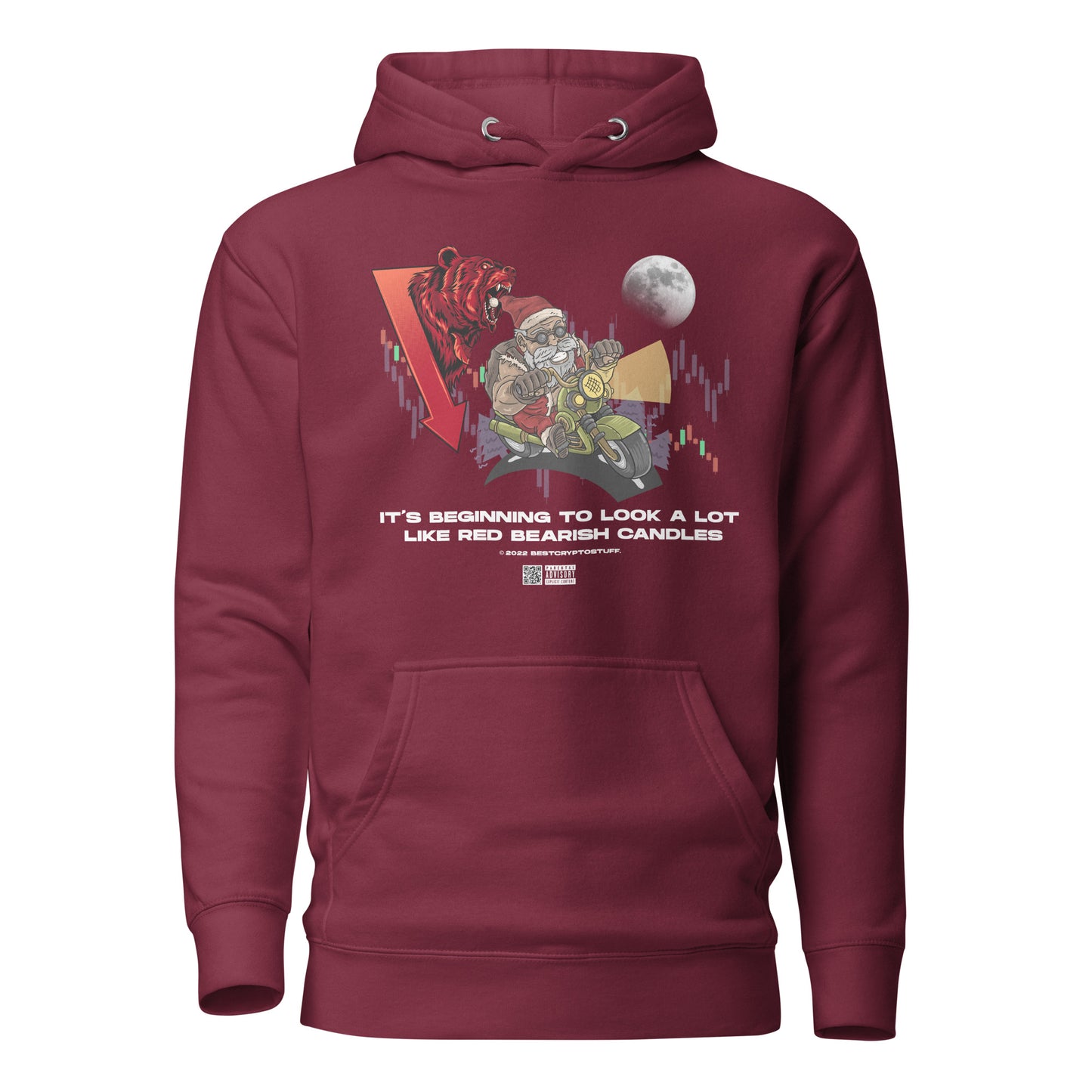 RED CANDLES CHRISTMAS Hoodie